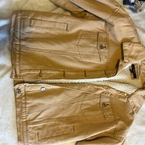 Forever 21 Beige Sherpa Jacket
